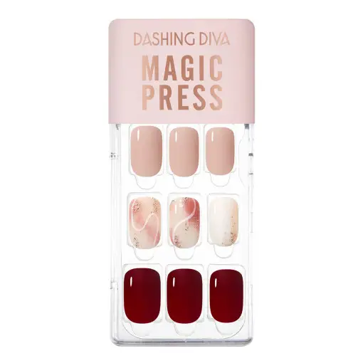 매직프레스 레드 브리즈 네일팁