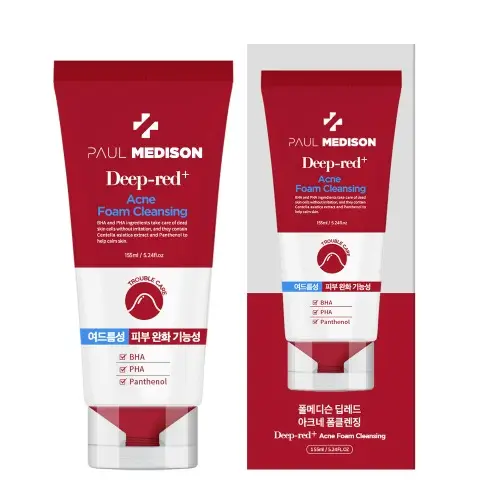 딥레드 아크네 폼클렌징