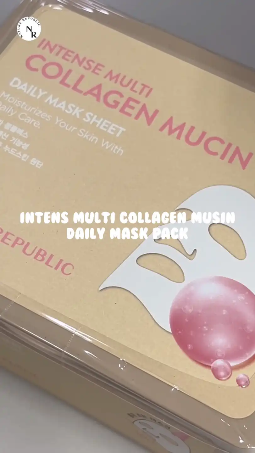 인텐스 멀티 콜라겐뮤신 데일리 마스크팩