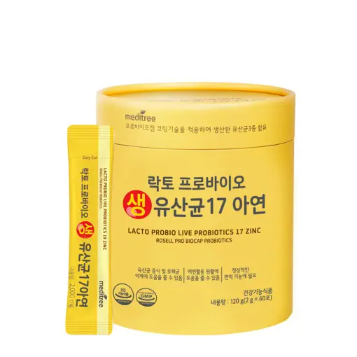 락토프로바이오 생 유산균 17 아연