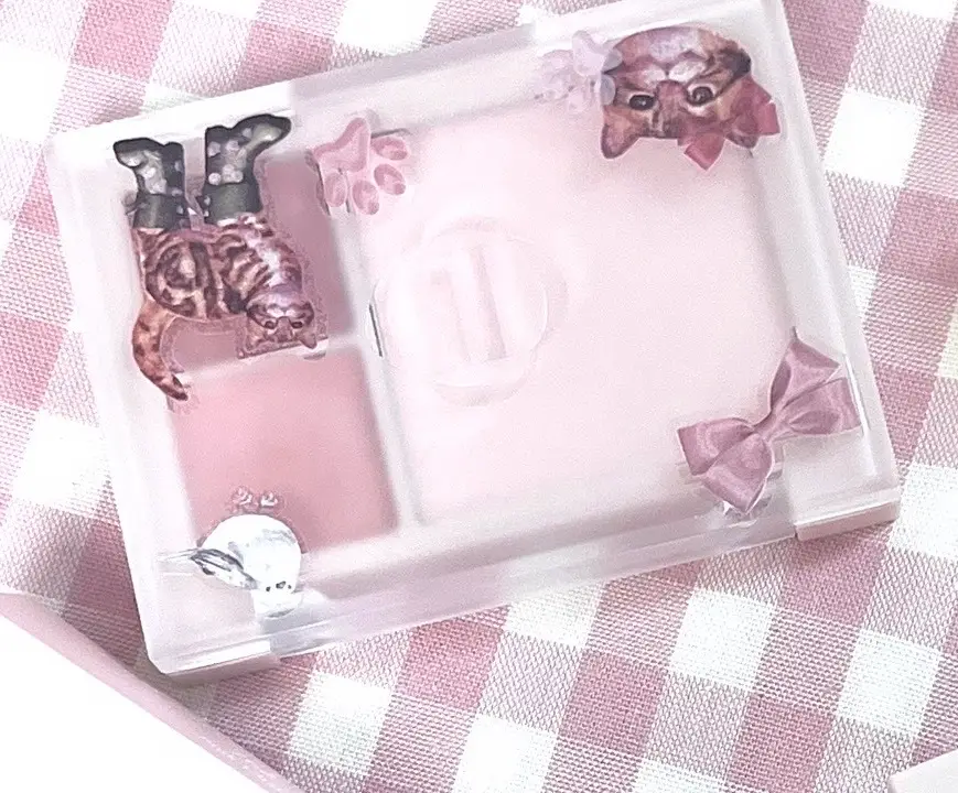 선택된 언니의파우치 리뷰 이미지 - [(르 샤 부뜨 콜렉션) 치크 앤 아이 멀티유즈 팔레트]