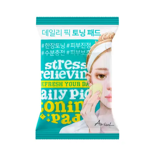 선택된 언니의파우치 리뷰 이미지 - [스트레스 릴리빙 데일리 픽 토닝 패드]