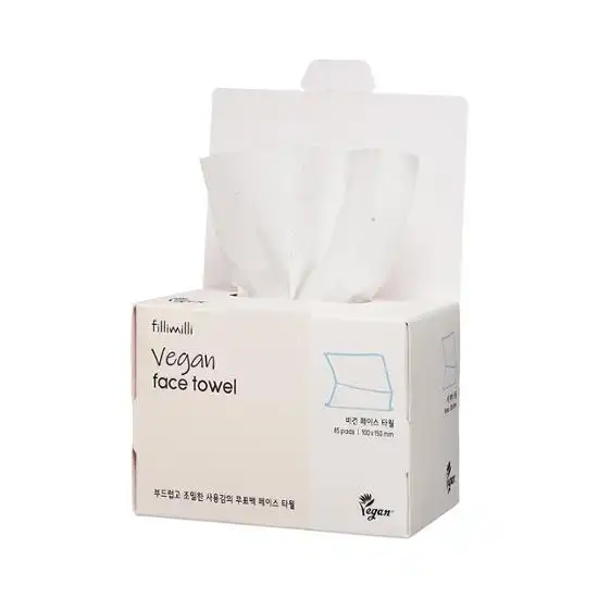 비건 페이스 타월