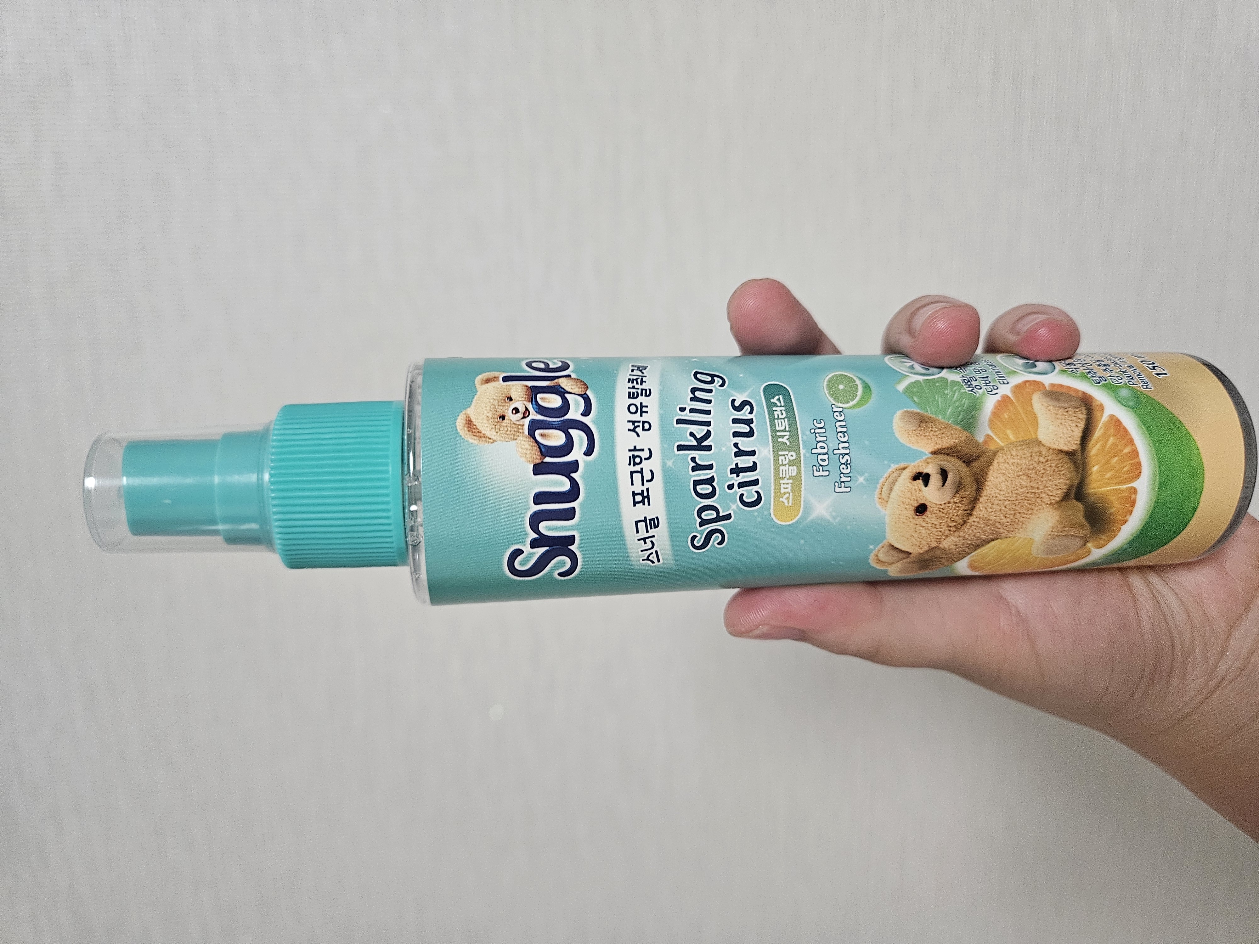 선택된 언니의파우치 리뷰 이미지 - [섬유탈취제 [스파클링 시트러스]]