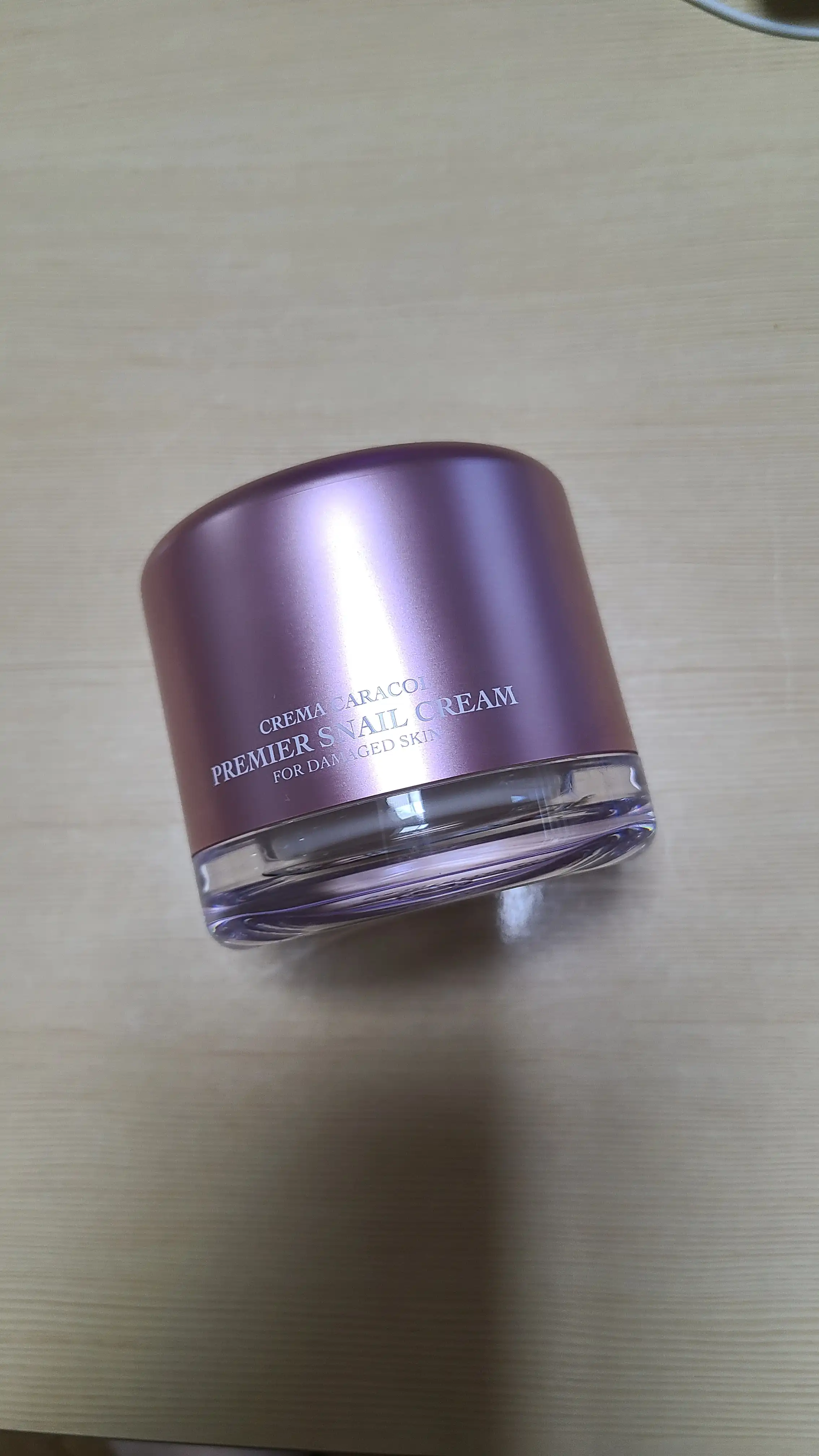 크레마카라콜 핑크 스네일 크림