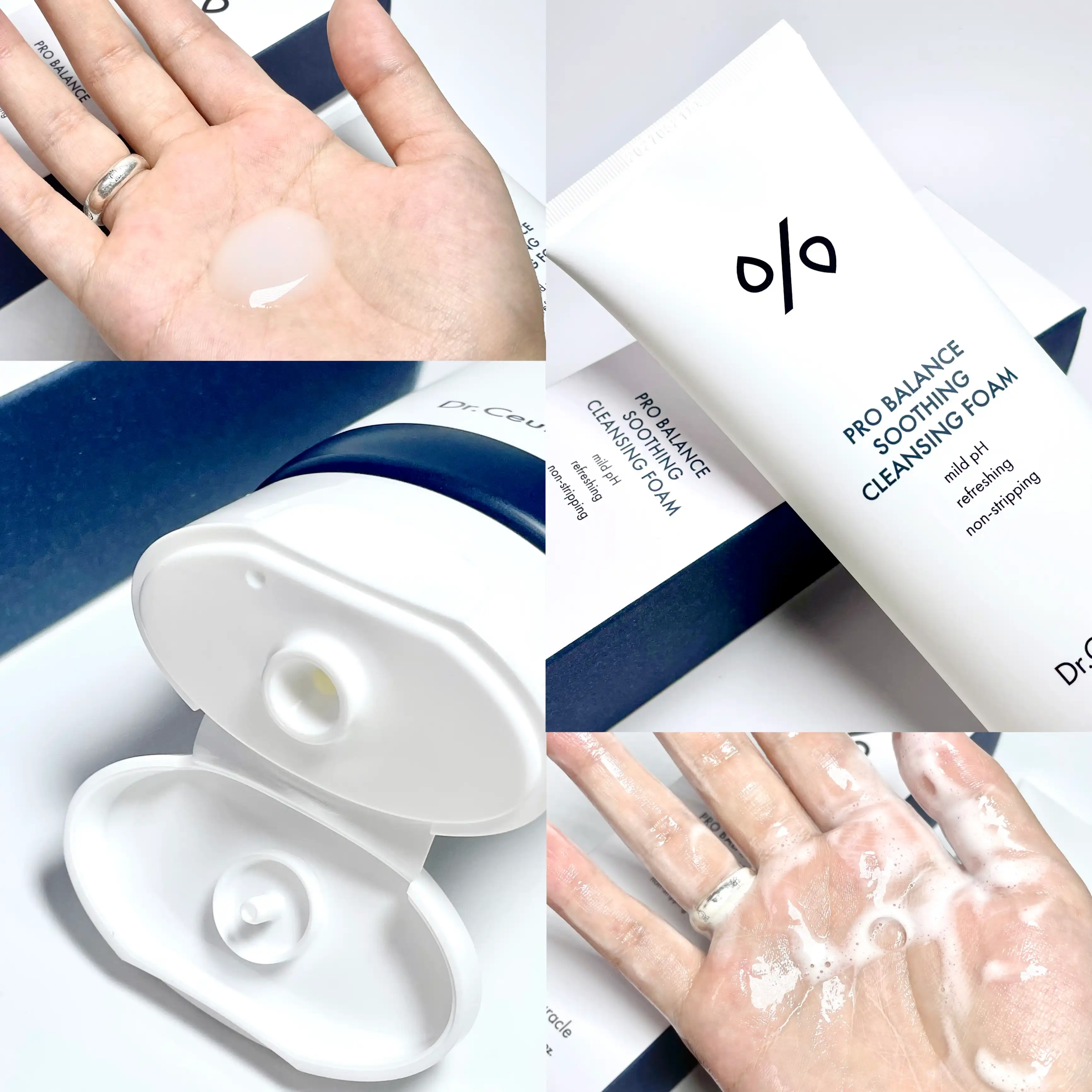 프로 밸런스 수딩 클렌징 폼