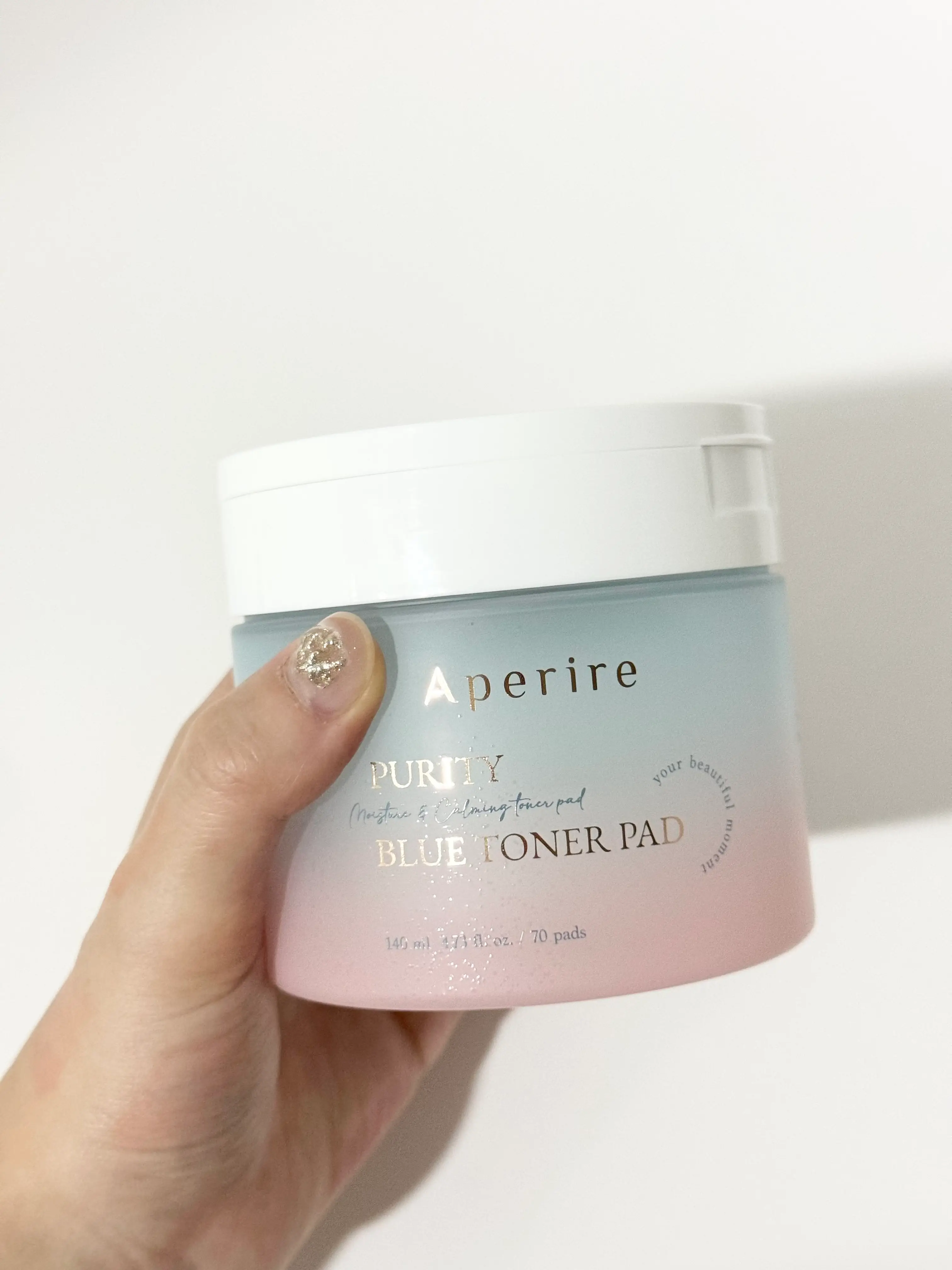 선택된 언니의파우치 리뷰 이미지 - [순수 블루 토너패드]