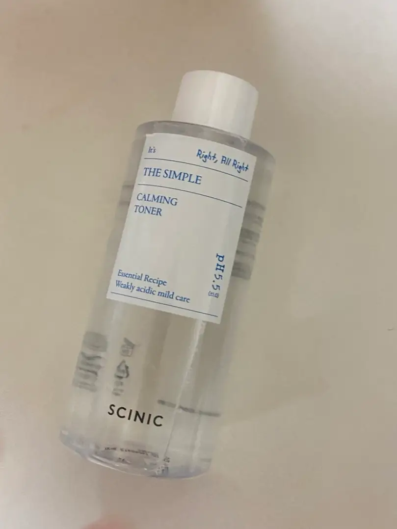 선택된 언니의파우치 리뷰 이미지 - [더 심플 카밍 토너]