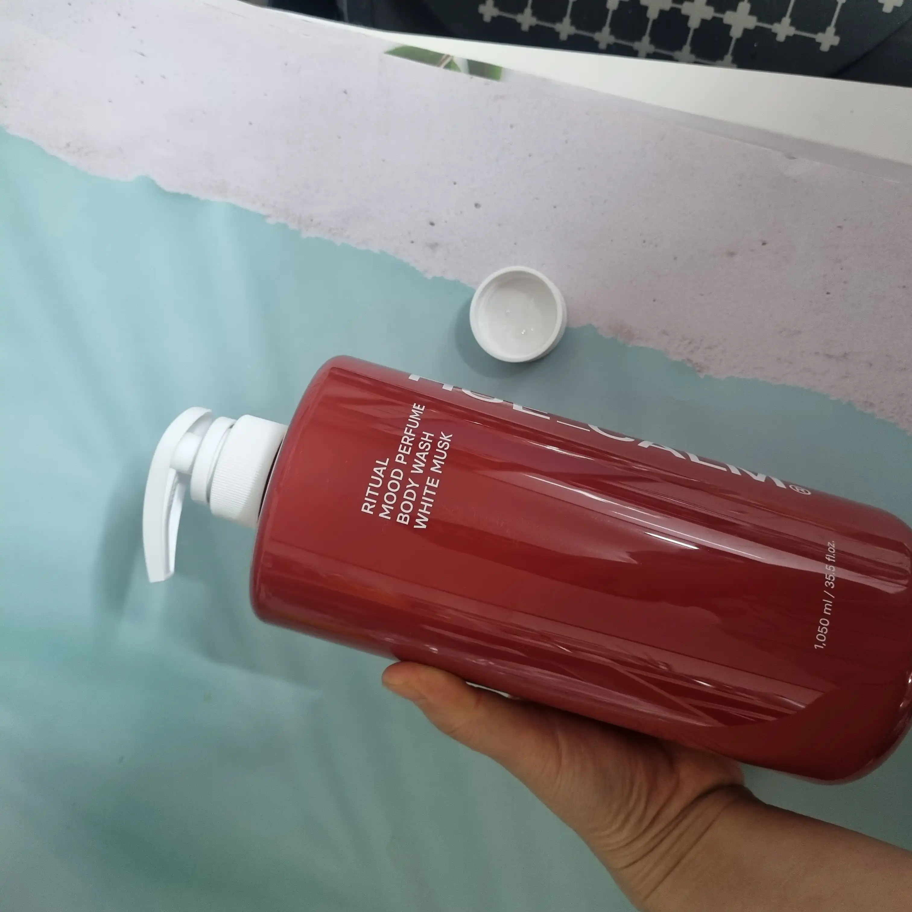 리추얼 무드 퍼퓸 보습 바디워시 화이트머스크향