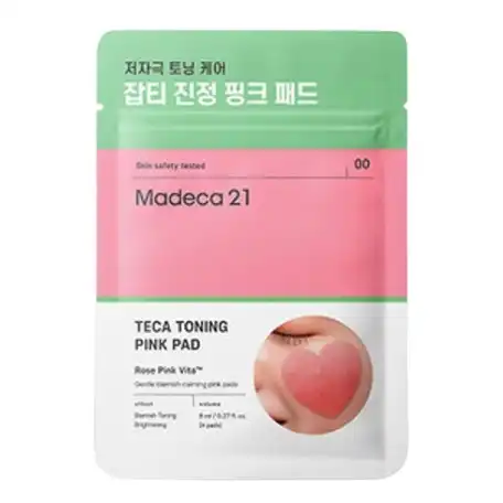 테카 토닝 핑크 패드