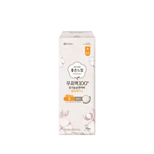 무표백 100프로 유기농순면 팬티라이너 롱