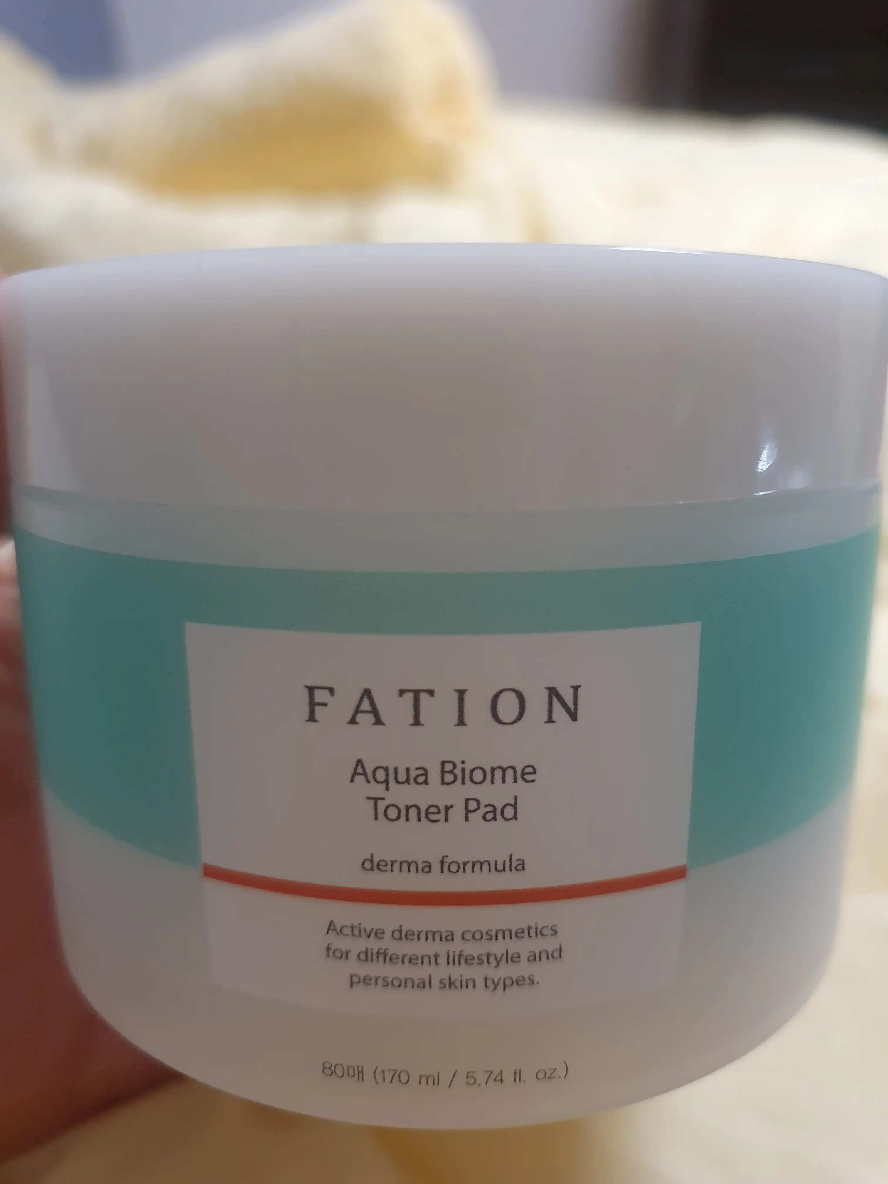 아쿠아 바이옴 토너 패드