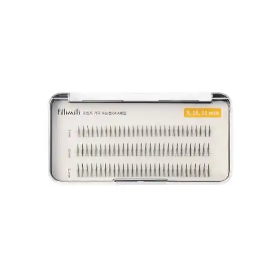 포인트 가닥 속눈썹 [04 A쉐입]