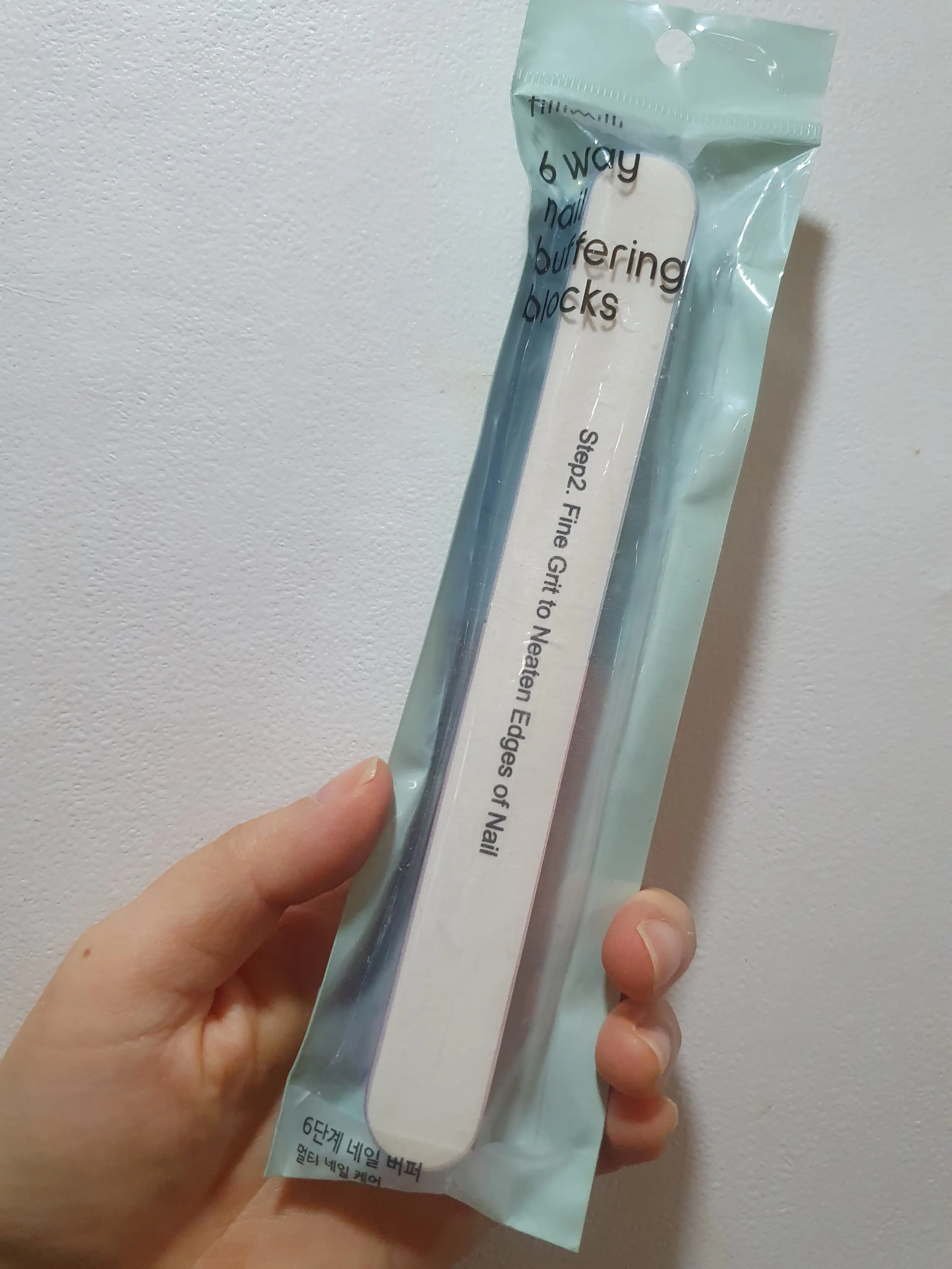 선택된 언니의파우치 리뷰 이미지 - [6단계 네일 버퍼]