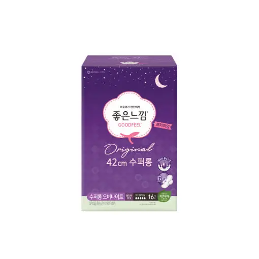 오리지널 프리미엄 생리대 수퍼롱 오버나이트