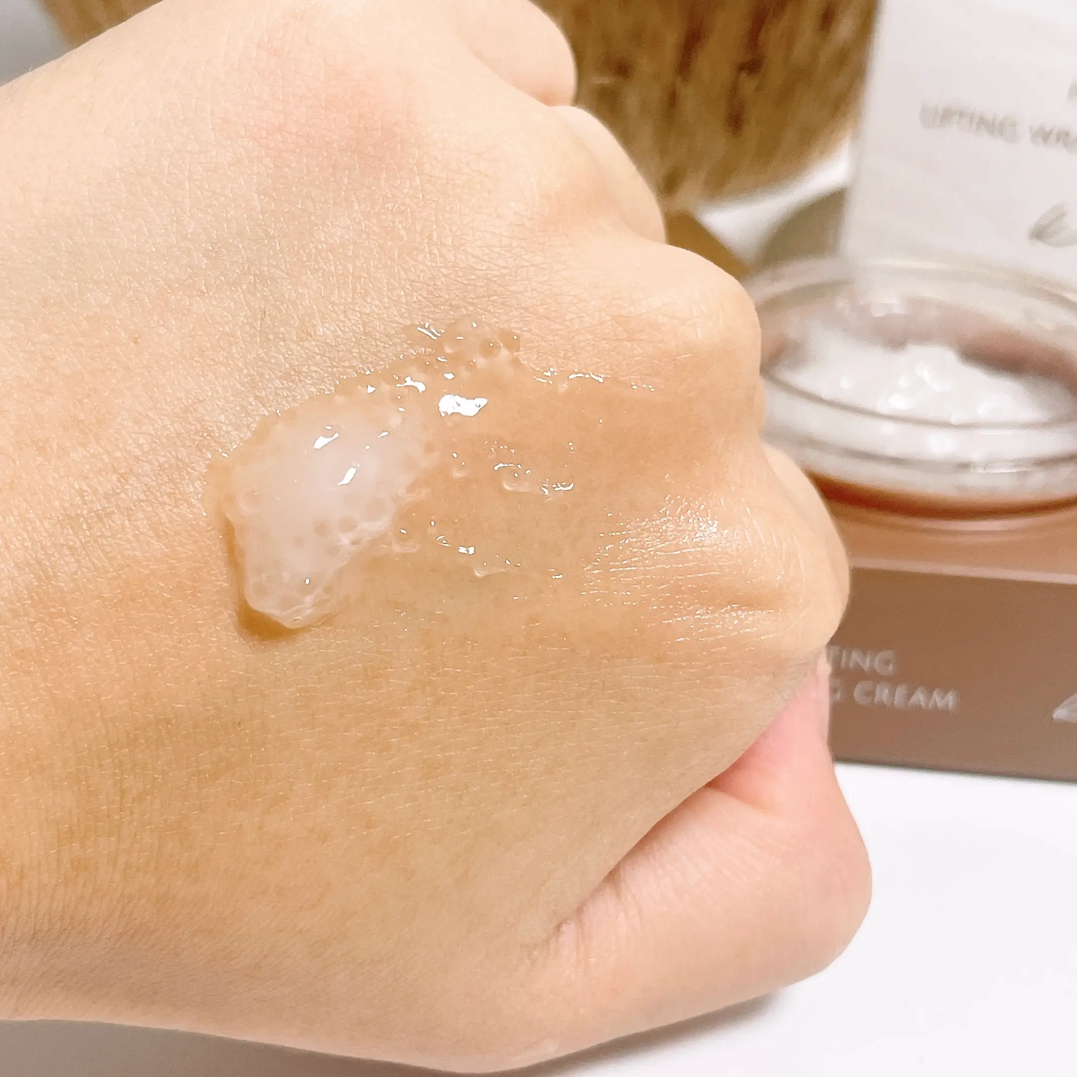 선택된 언니의파우치 리뷰 이미지 - [플로우 리프팅 랩핑 크림]