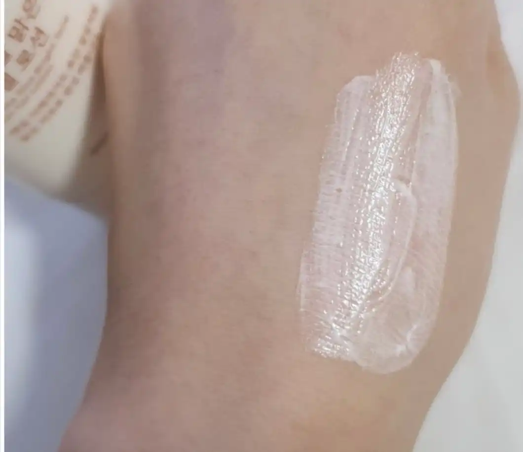 언니의파우치 리뷰 이미지 3 - [뽀얀쌀 맑은톤 선젤로션]