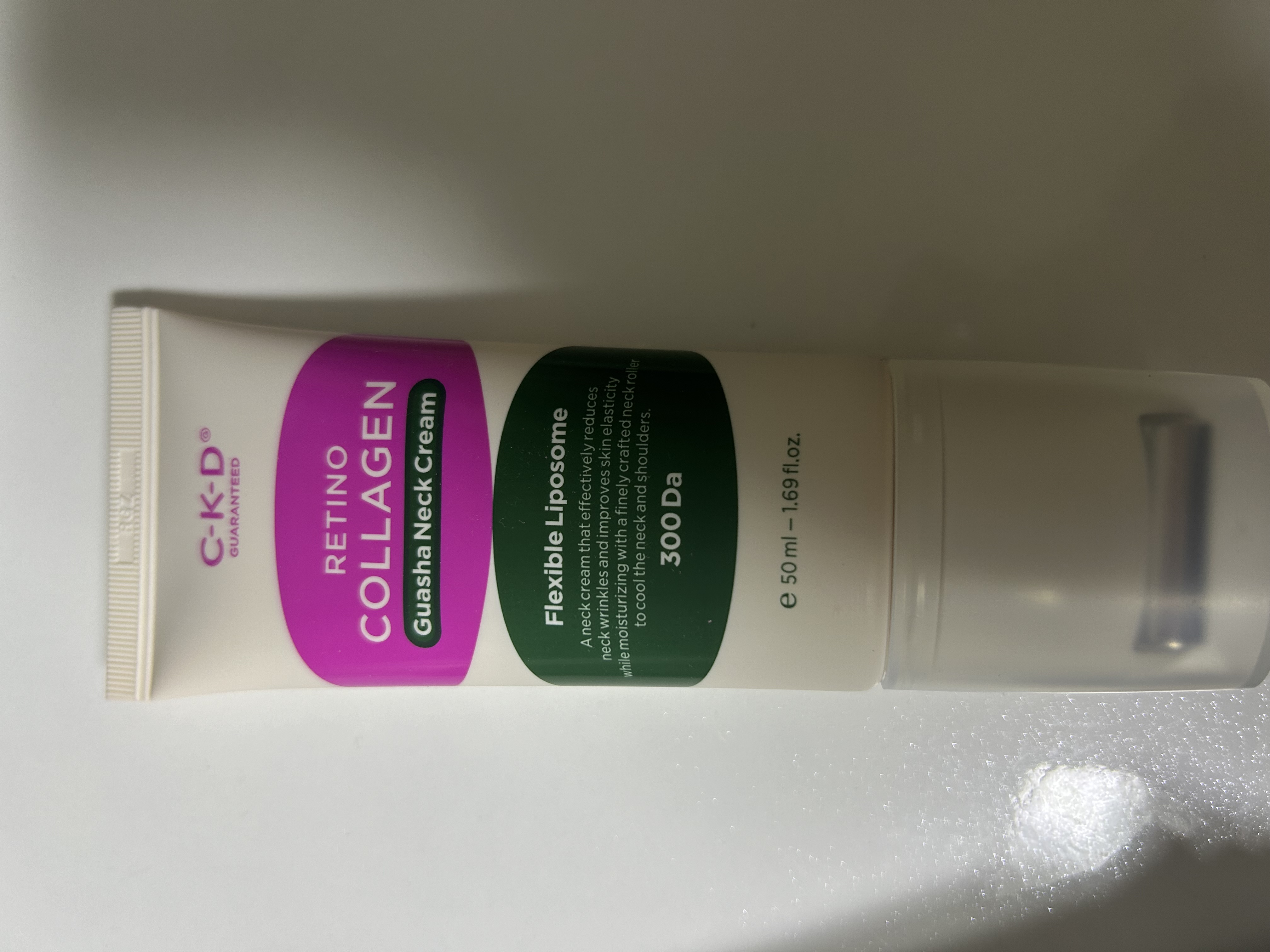 선택된 언니의파우치 리뷰 이미지 - [레티노콜라겐 저분자 300 괄사 목주름 크림]