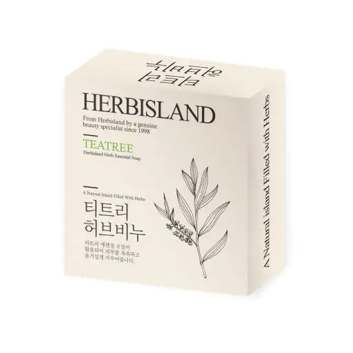티트리 허브비누