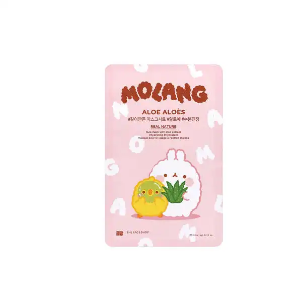 (몰랑이 에디션) 갈아만든 알로에 마스크 시트 