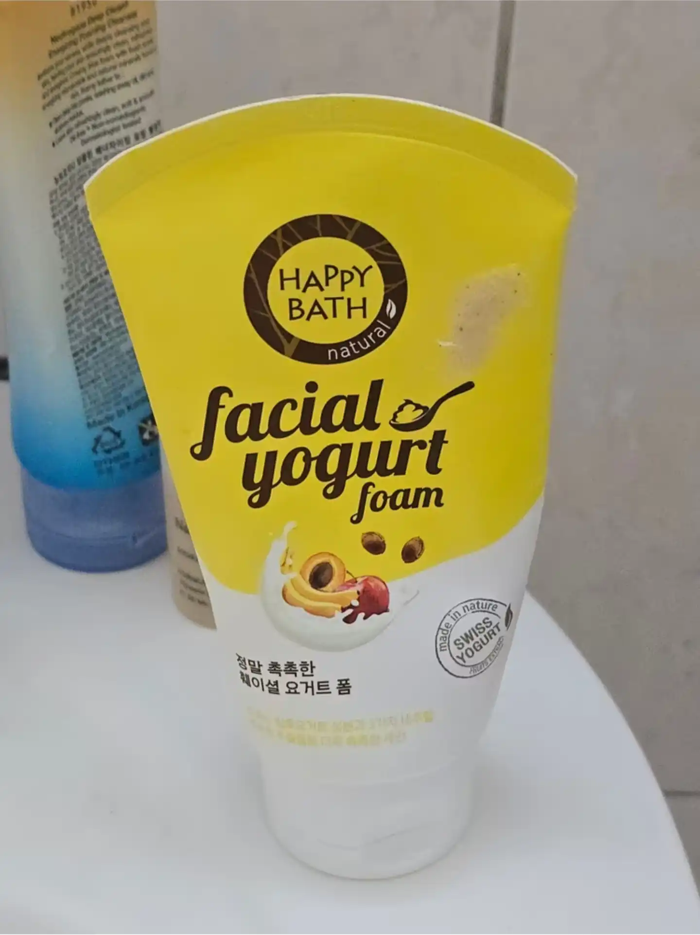 언니의파우치 리뷰 이미지 - [정말 촉촉한 페이셜 요거트 폼]