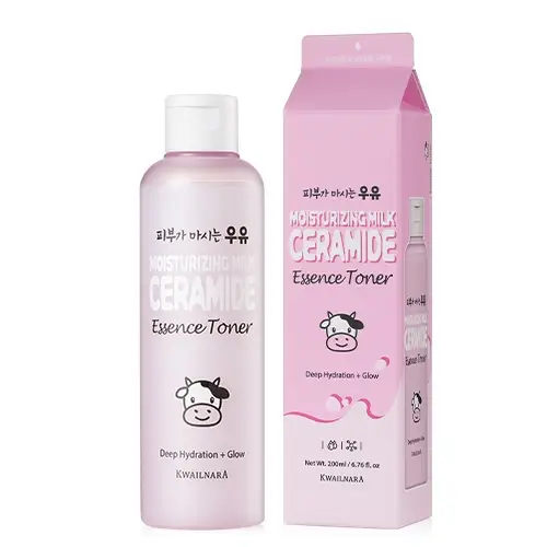 피부가 마시는 우유 세라마이드 에센스 토너
