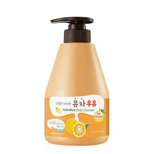 피부가 마시는 유자 우유 바디클렌저