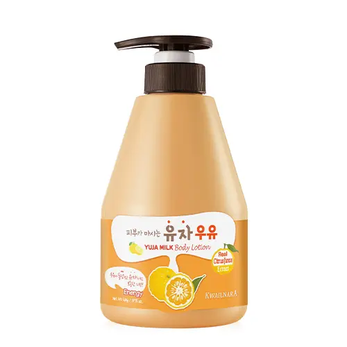 피부가 마시는 유자 우유 바디 로션