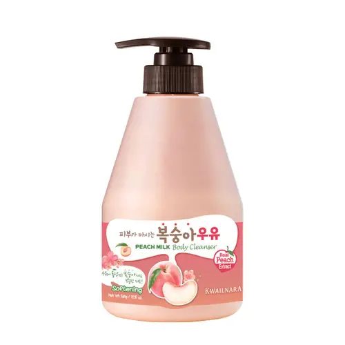 피부가 마시는 복숭아 우유 바디 클렌저