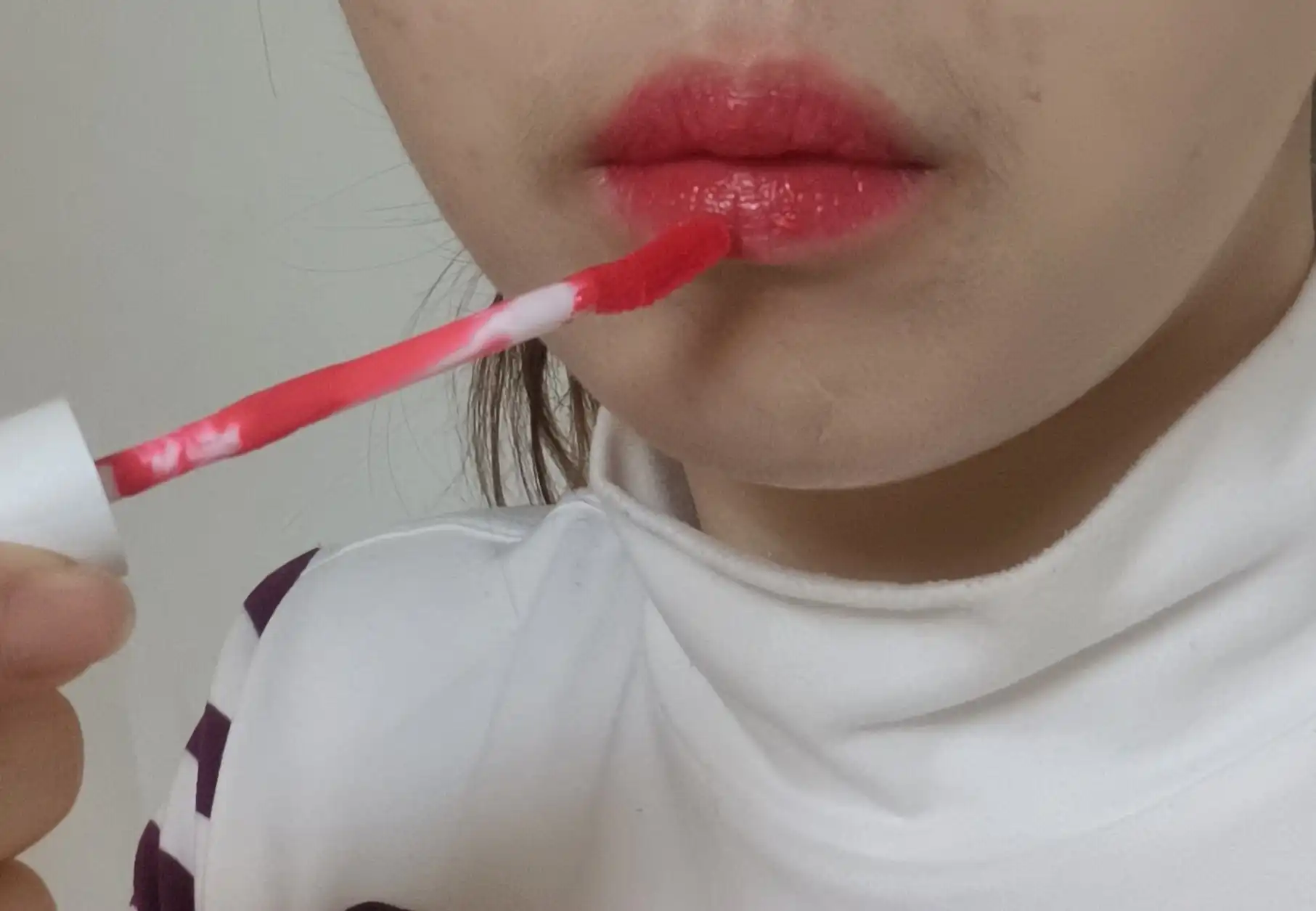 언니의파우치 리뷰 이미지 3 - [무드 인 글로우 립 틴트 [모브체리]]