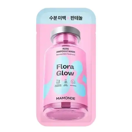 플로라 글로우 로즈 앰플 마스크팩