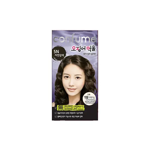 먹물 헤어칼라 블랙빈
