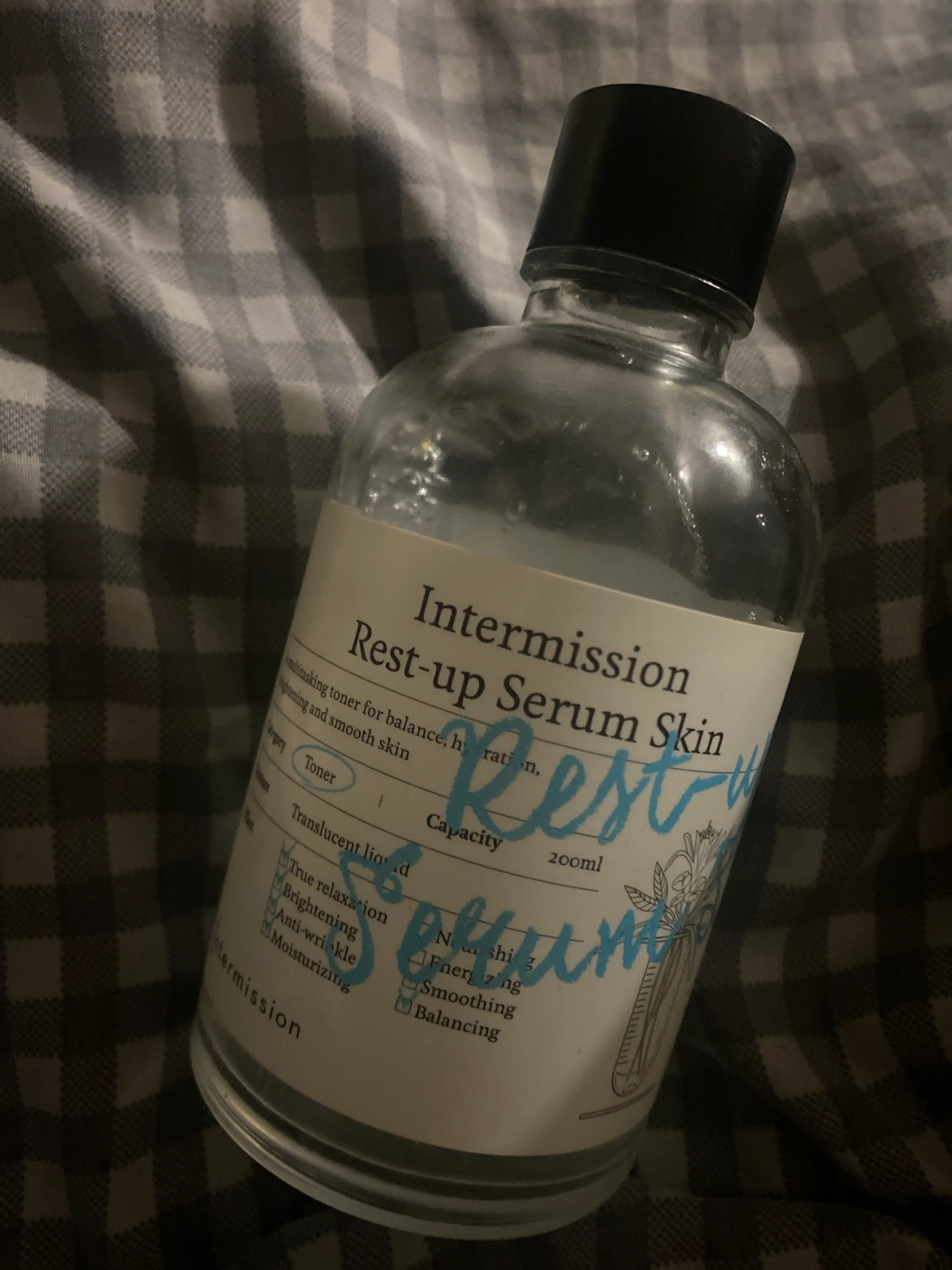 레스트 업 세럼 스킨