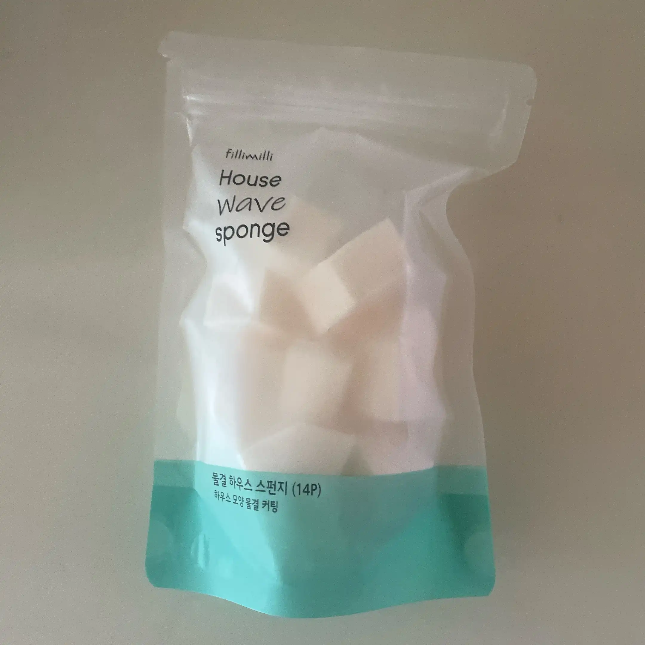 물결 하우스 스펀지