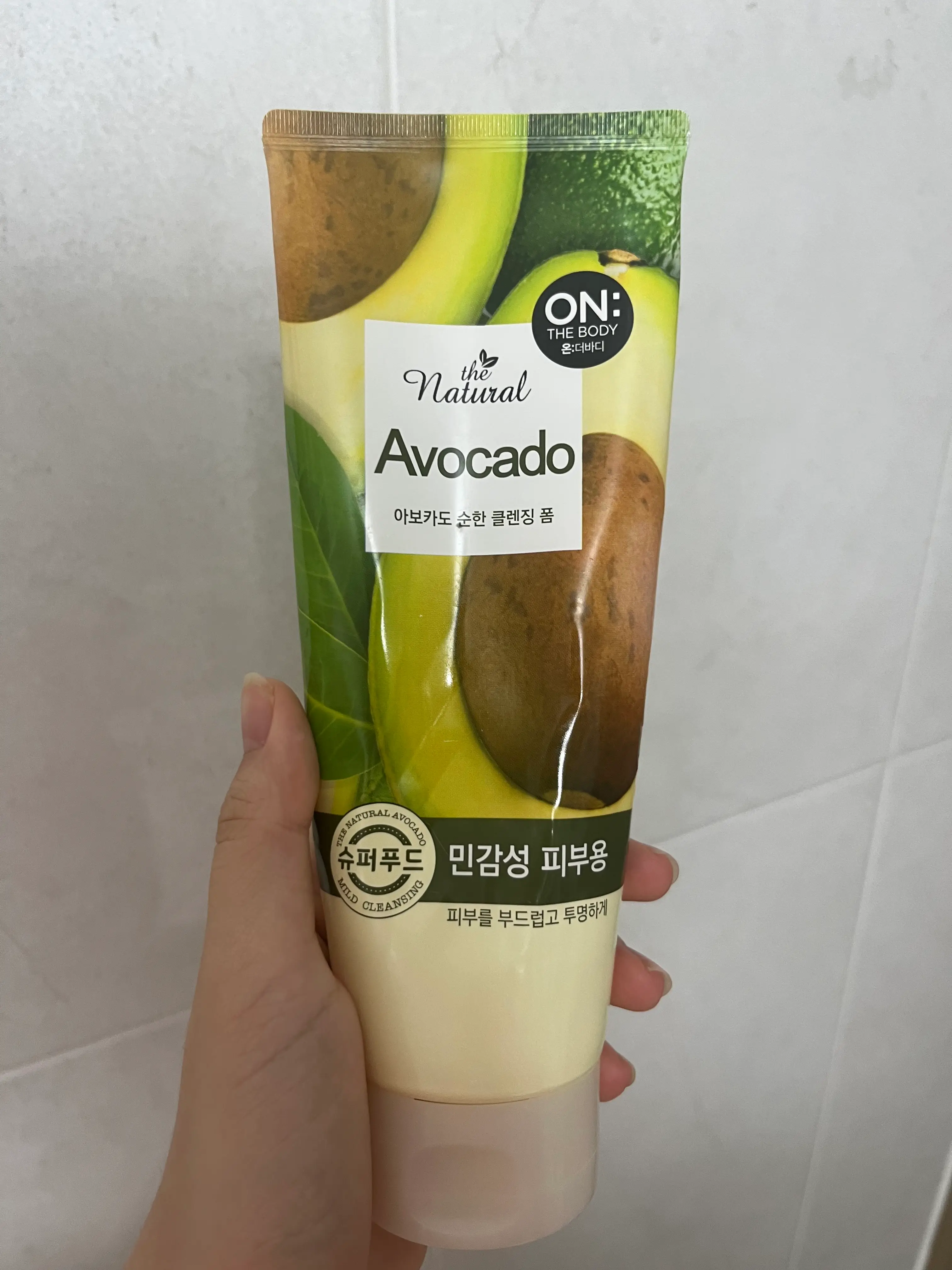 선택된 언니의파우치 리뷰 이미지 - [더내추럴 순한 아보카도 클렌징폼 ]