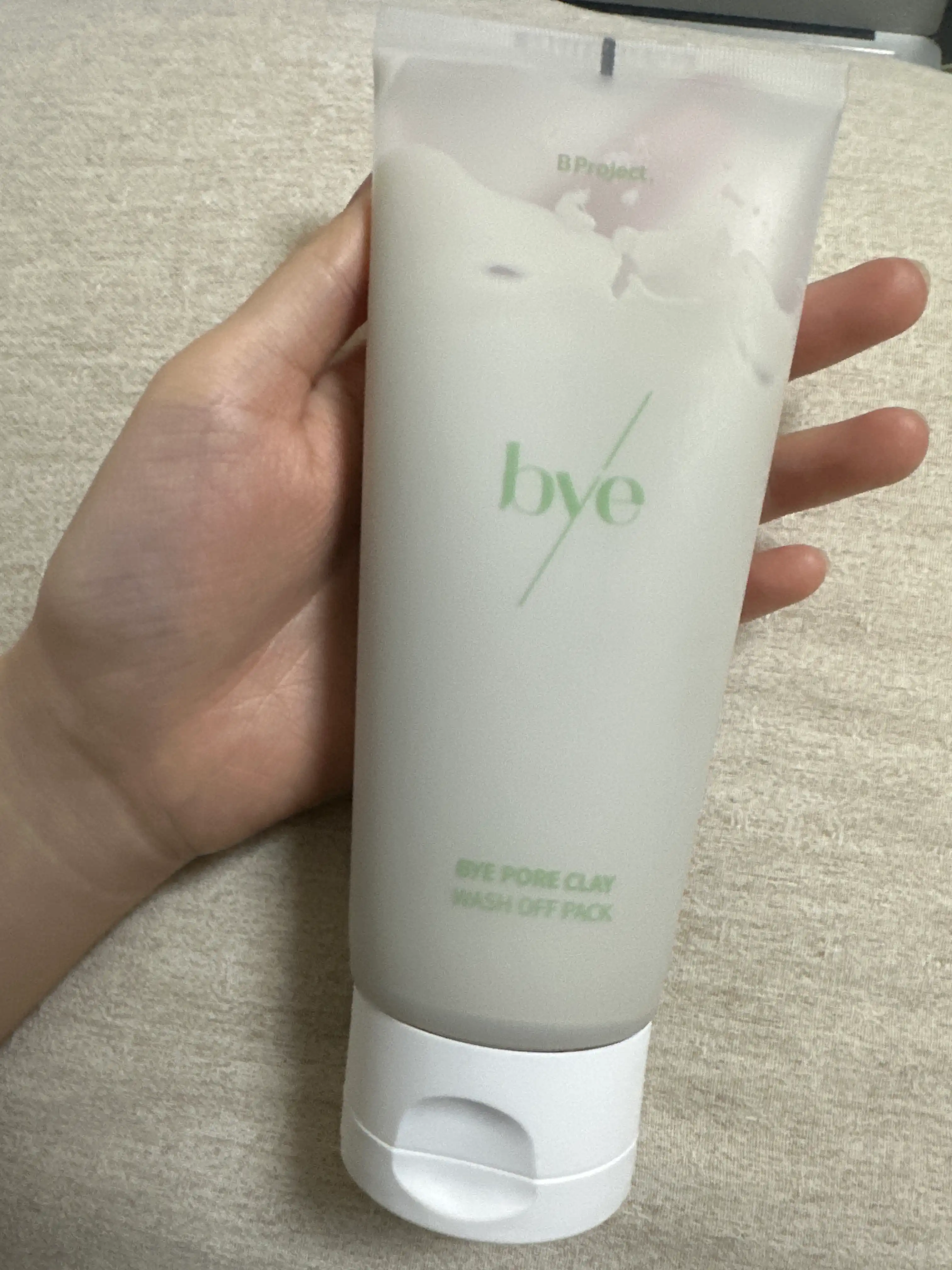 언니의파우치 리뷰 이미지 - [바이 포어 클레이 워시오프팩]
