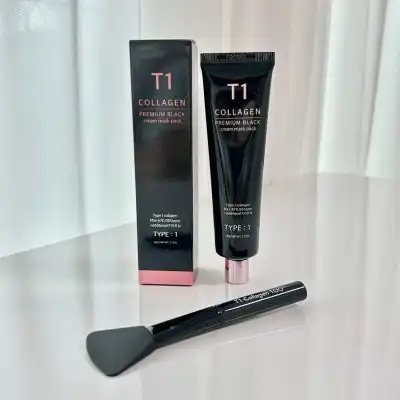 티원콜라겐 프리미엄 블랙 콜라겐 크림 마스크팩