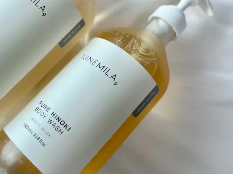 나인밀라 퓨어 히노끼 바디워시 화이트 머스크