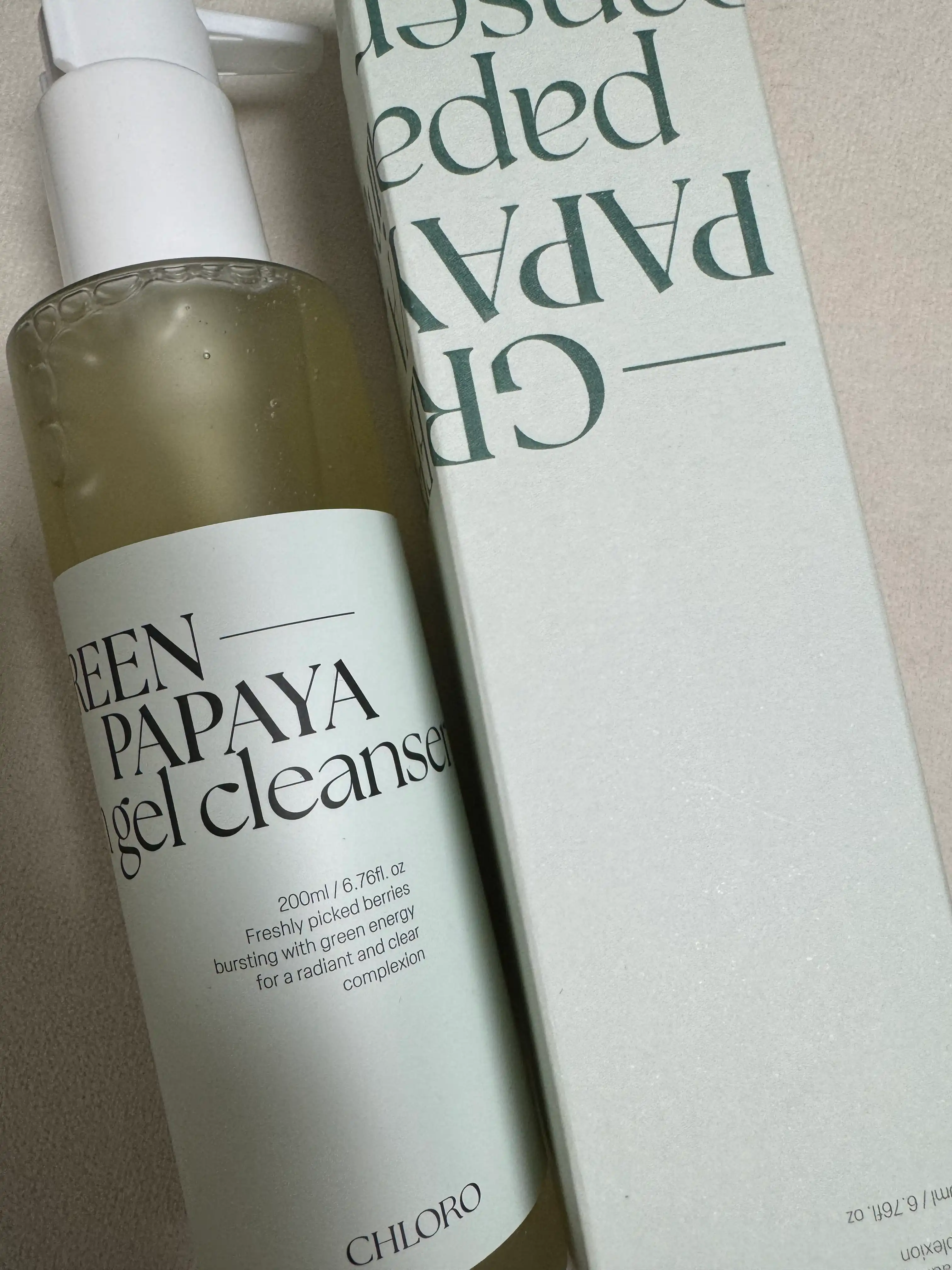 그린 파파야 파파인 젤 클렌저