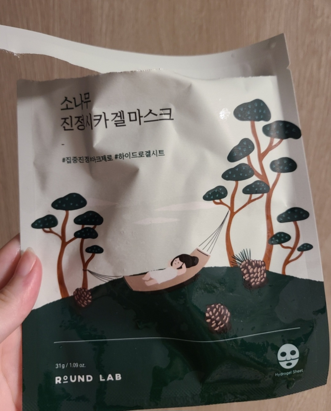 선택된 언니의파우치 리뷰 이미지 - [소나무 진정 시카 겔 마스크]