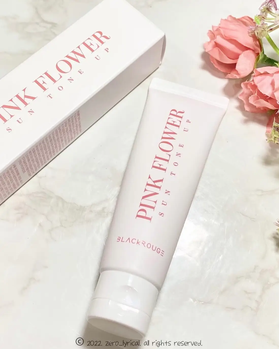 선택된 언니의파우치 리뷰 이미지 - [핑크 플라워 선 톤업]