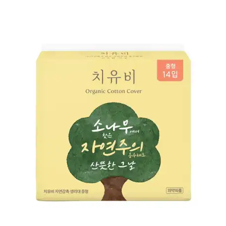 자연감촉 생리대 중형