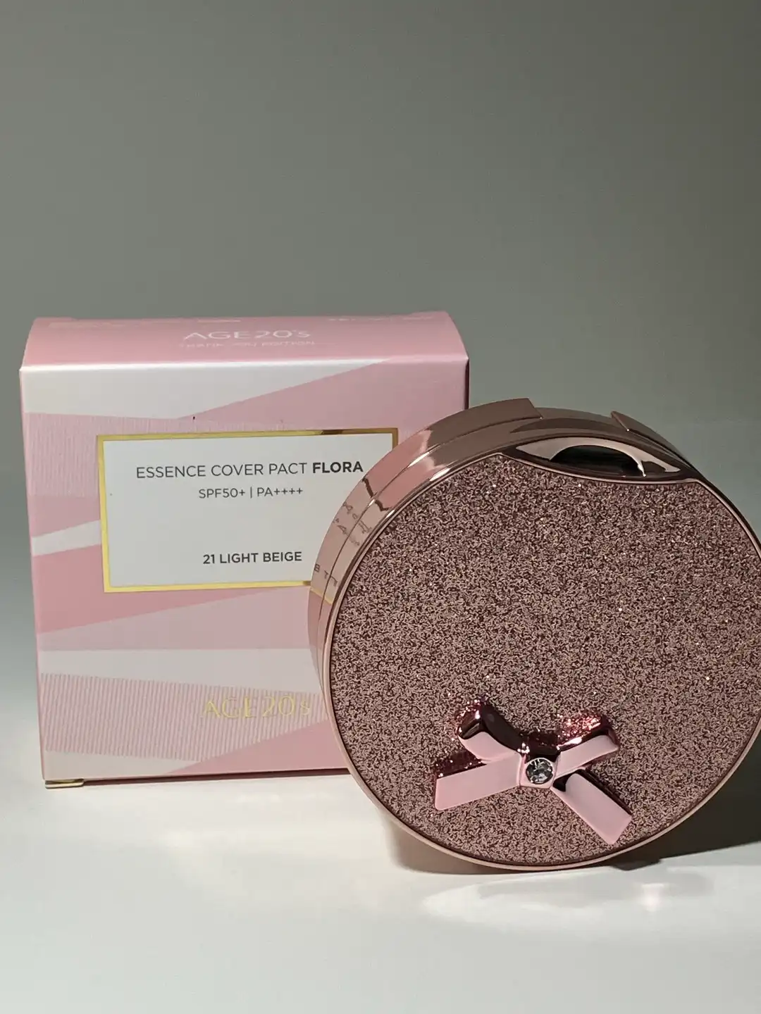 에이지투웨니스 에센스 커버 팩트 플로랄 (리본에디션)