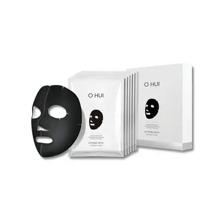 익스트림 화이트 3D 블랙마스크
