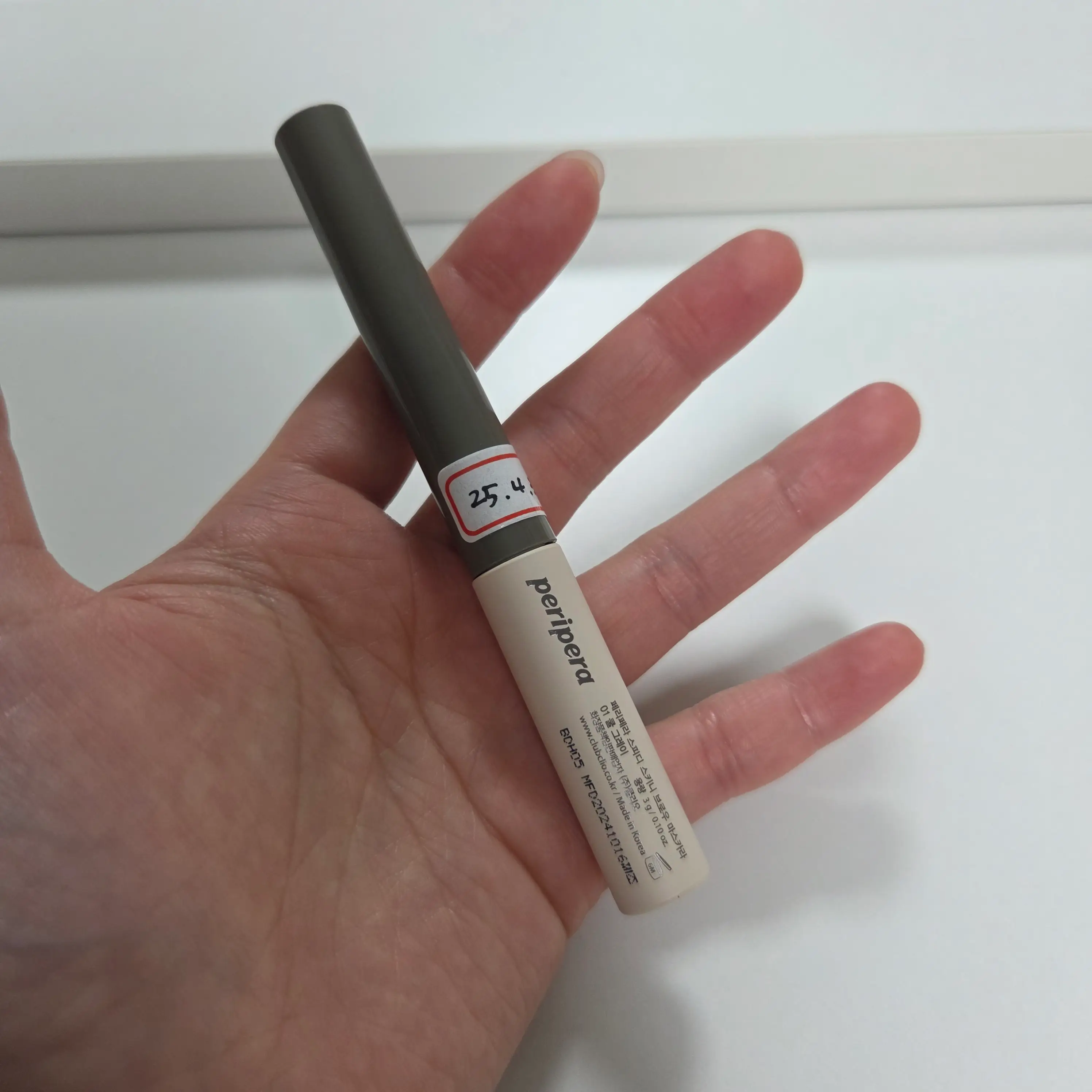 선택된 언니의파우치 리뷰 이미지 - [스피디 스키니 브로우카라 [001 쿨그레이]]