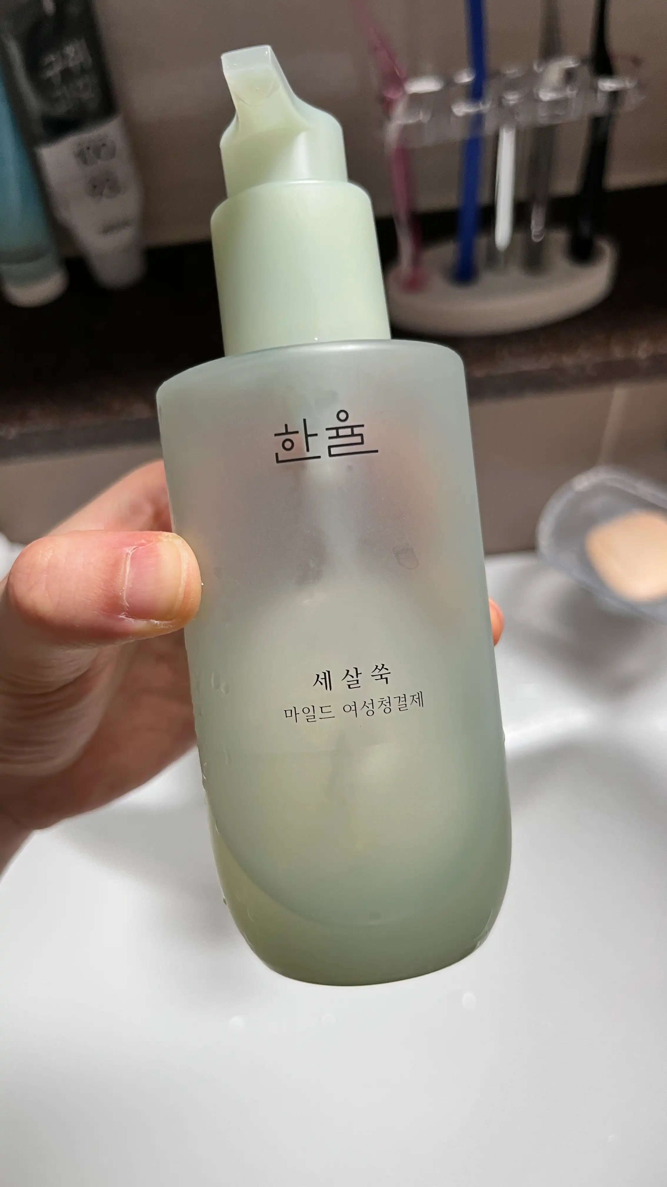 언니의파우치 리뷰 이미지 - [세살쑥 마일드 여성청결제]