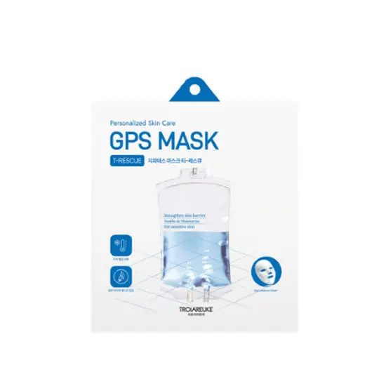 GPS 마스크 블루 티 레스큐