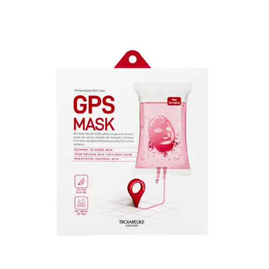 GPS 마스크 레드 디 에이징