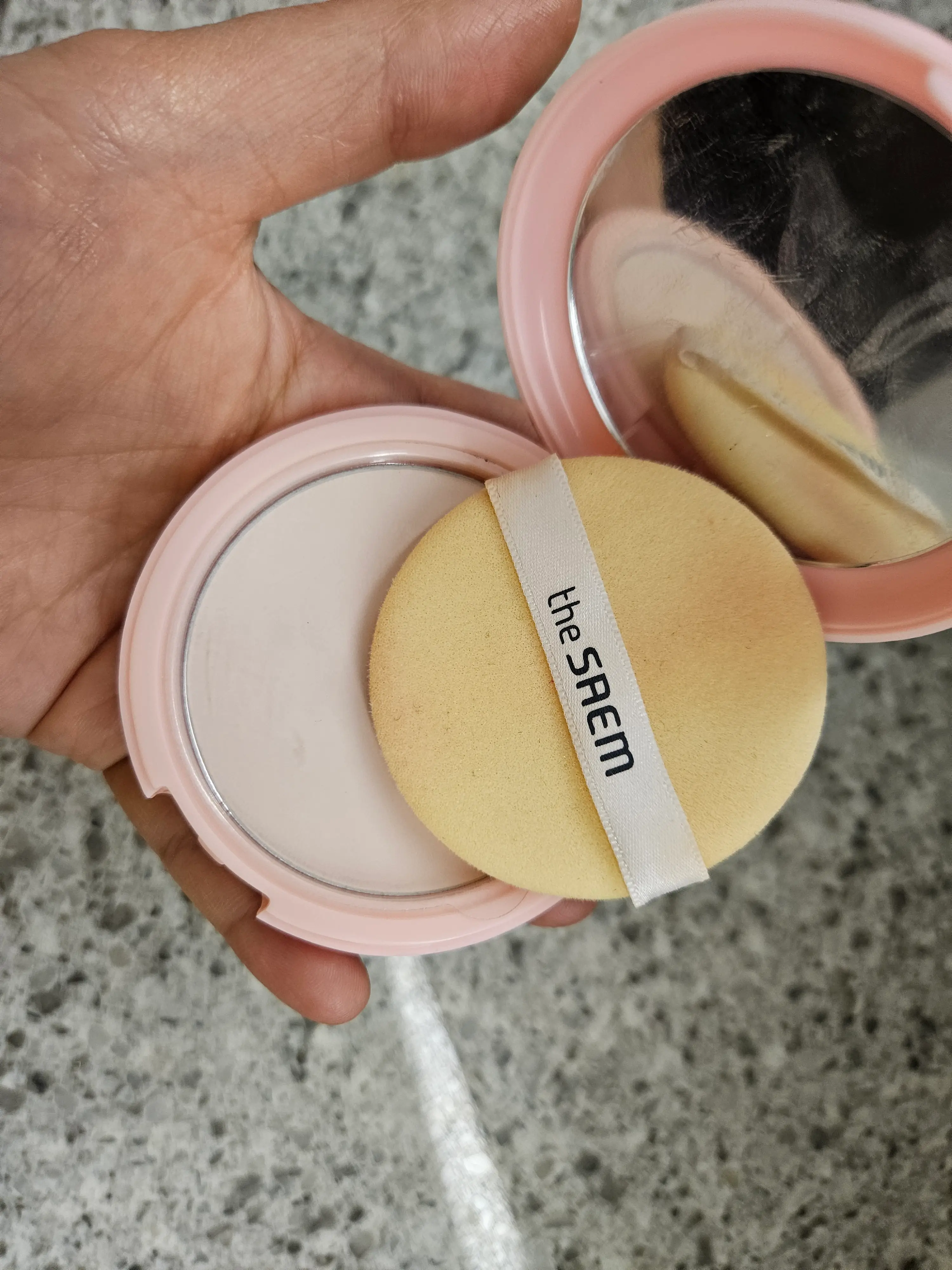 선택된 언니의파우치 리뷰 이미지 - [샘물 퍼펙트 포어 핑크 팩트]