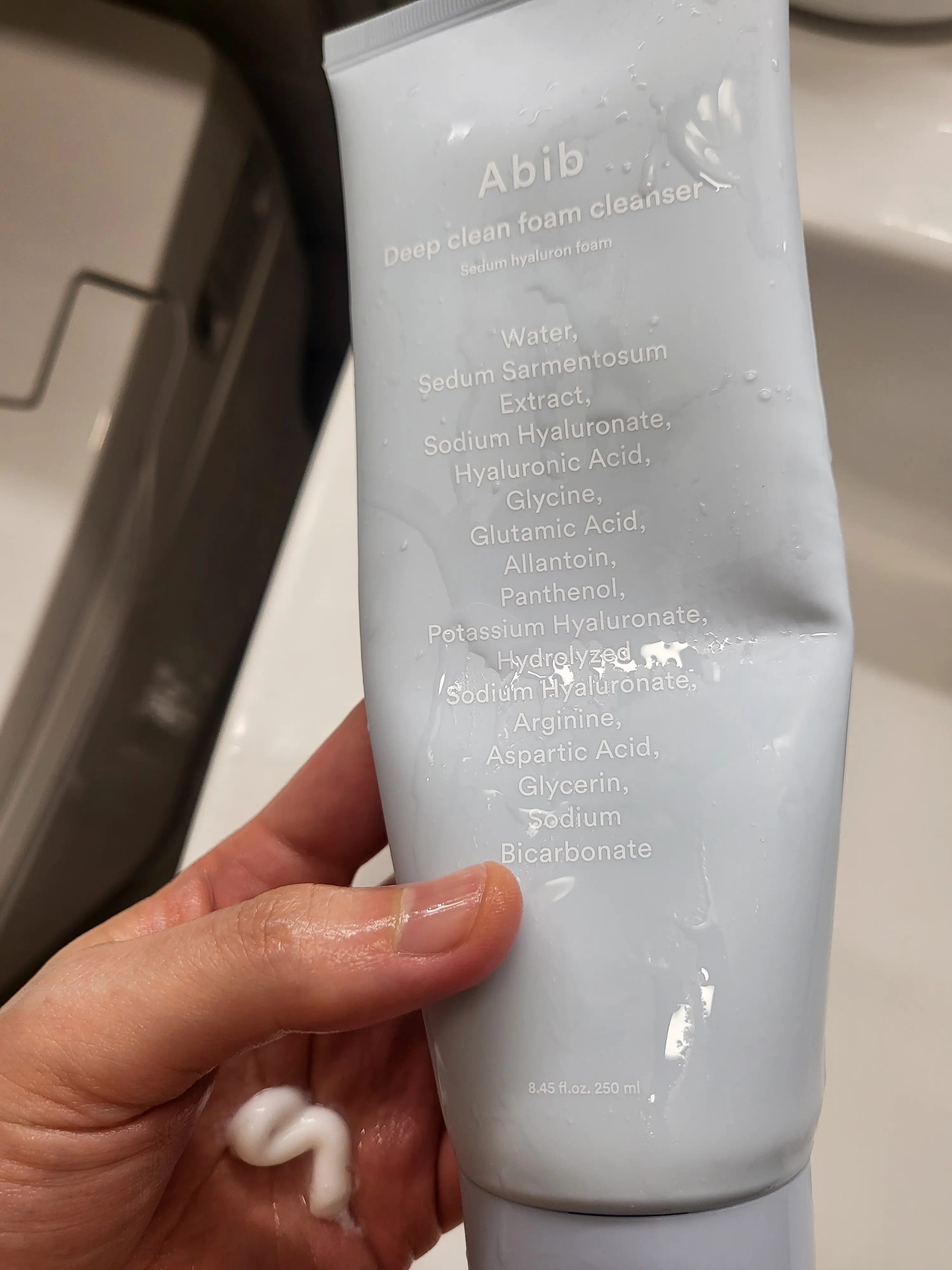 선택된 언니의파우치 리뷰 이미지 - [딥 클린 폼 클렌저 수분초 히알루론 폼]